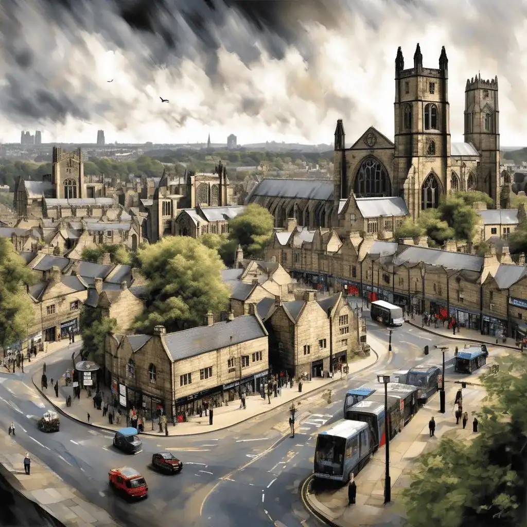 Kirkstall Abbey, Leeds – William Williams