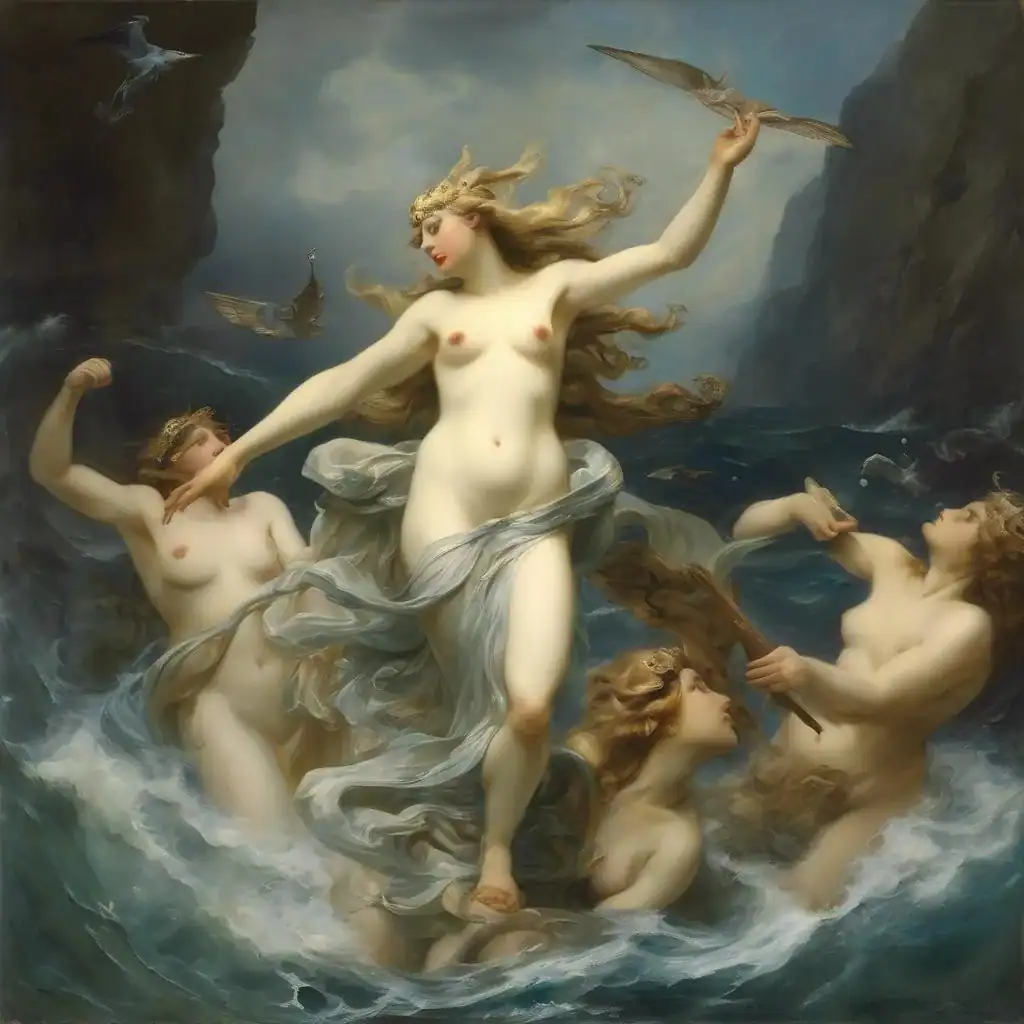 Nereide – Adolf Hirémy-Hirschl
