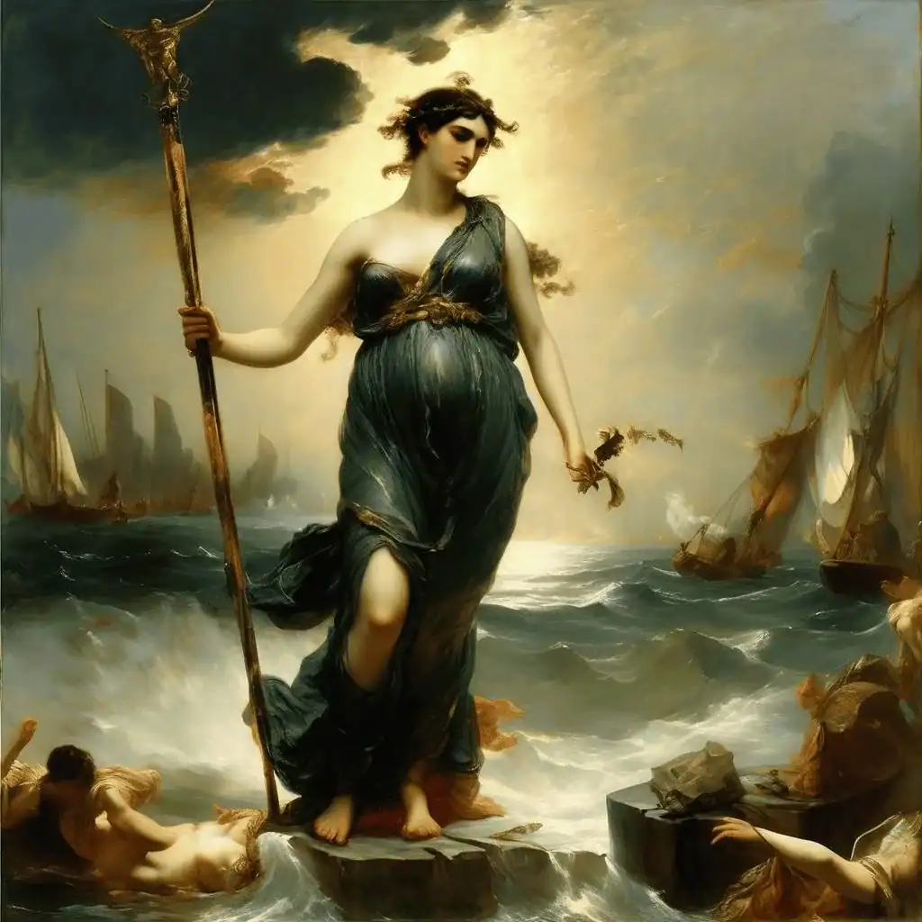 Sappho at Leucate – Antoine-Jean Gros