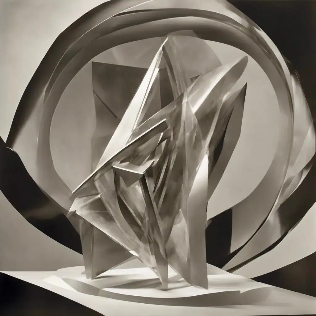 Construction in Space with Crystalline Centre – Naum Gabo