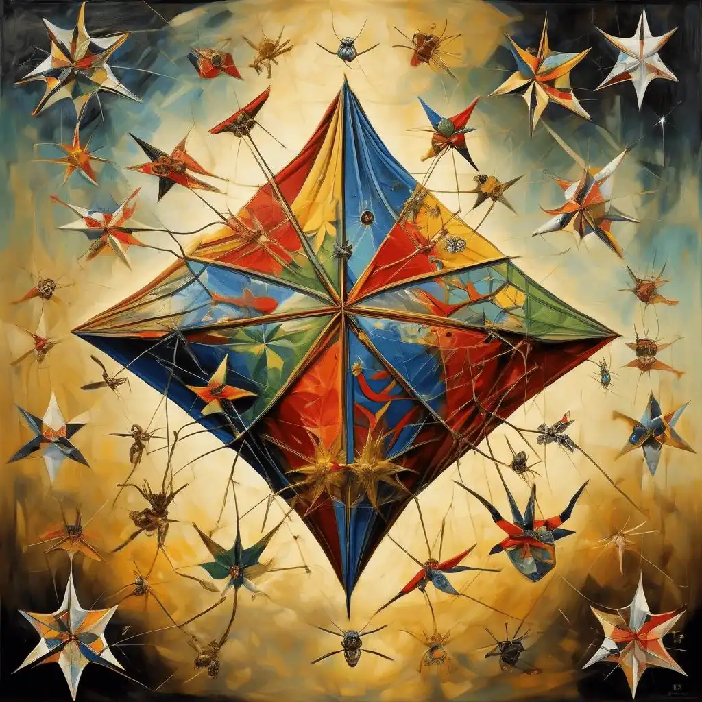 Insectos I – large star kite