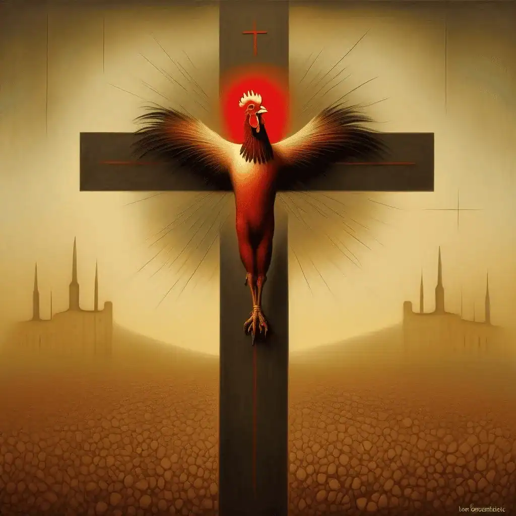 Crucified Rooster – Ivan Generalic